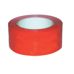 RUBAN ADHESIF PE ROUGE 50X50